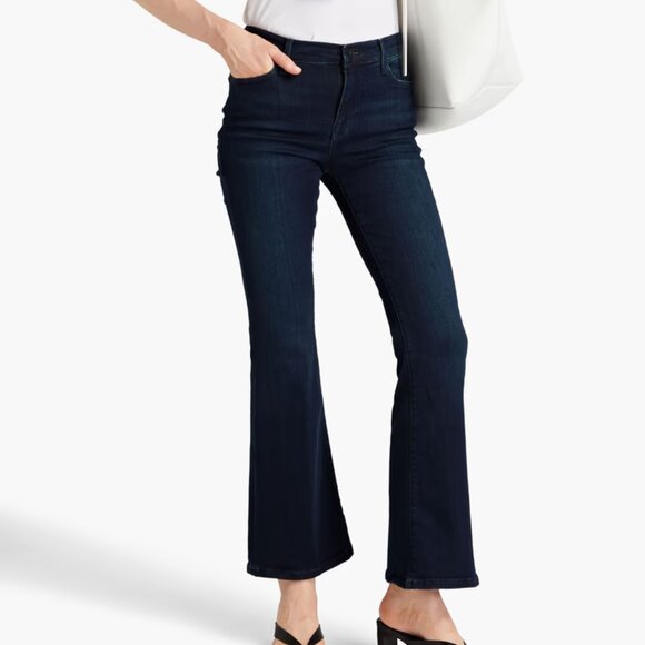 NEW FRAME Le Pixie Flare Leg Jeans in denim for women 725 8m4 - Picture 2 of 5